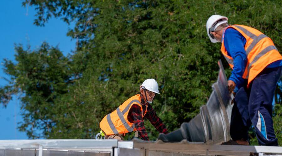 Professional metal roof installation in Calder, ID